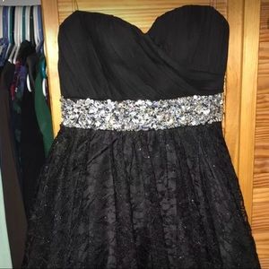 Black Sequence Dress